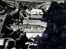 1998 HONDA CIVIC EX BLACK 1.6L VTEC AT 2DR A15243